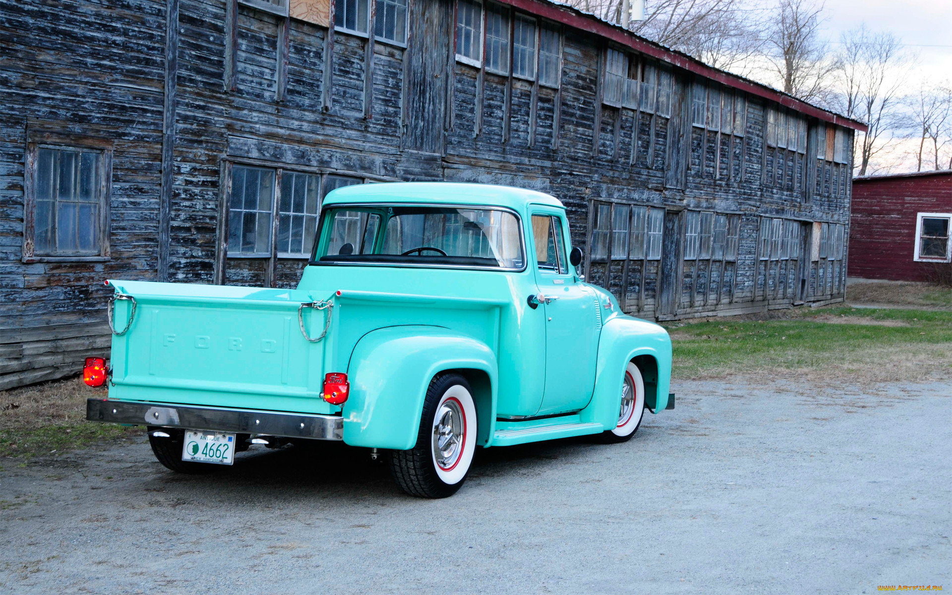 , custom pick-up, ford